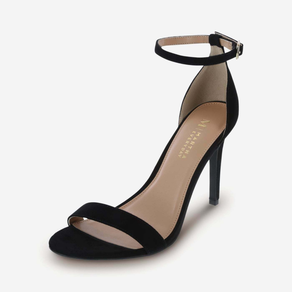 MARTHA STEWART Black Women's HIGHCLERE Vegan Heel